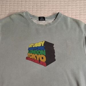 Stussy World Tour Oversized Sweatshirt